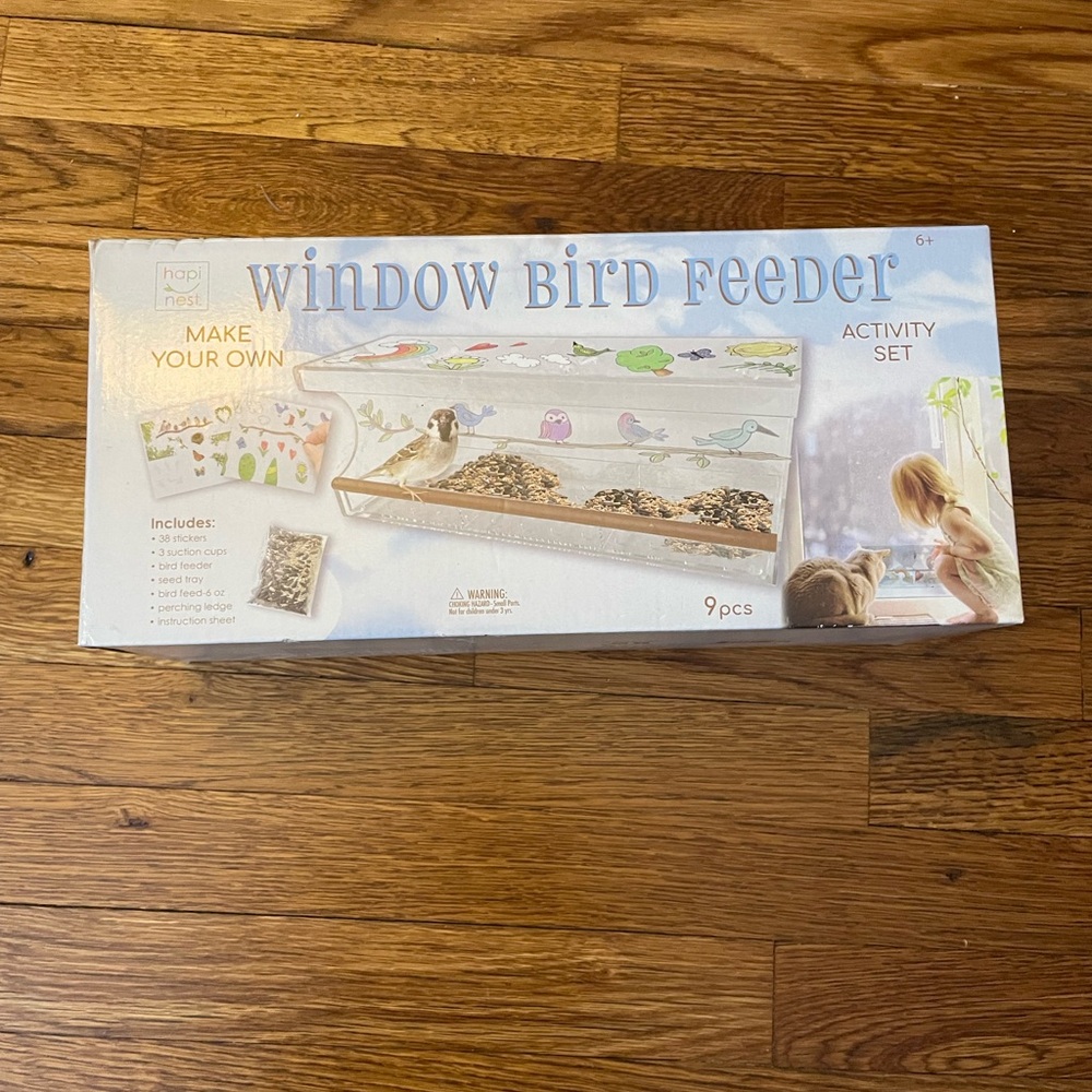 Window Bird Feeder Craft Kit